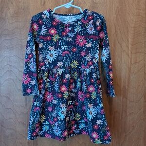 🌼 Carter's Floral Long Sleeve Play Dress